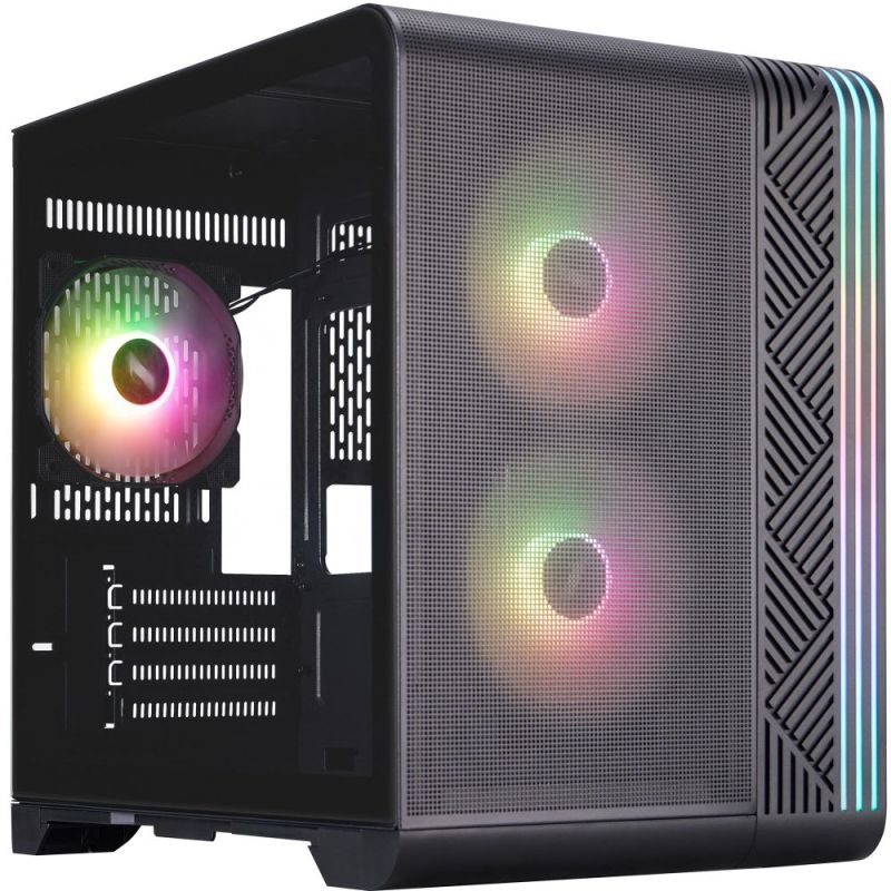 Корпус 1stPlayer Black (VT5-BK-3F7)