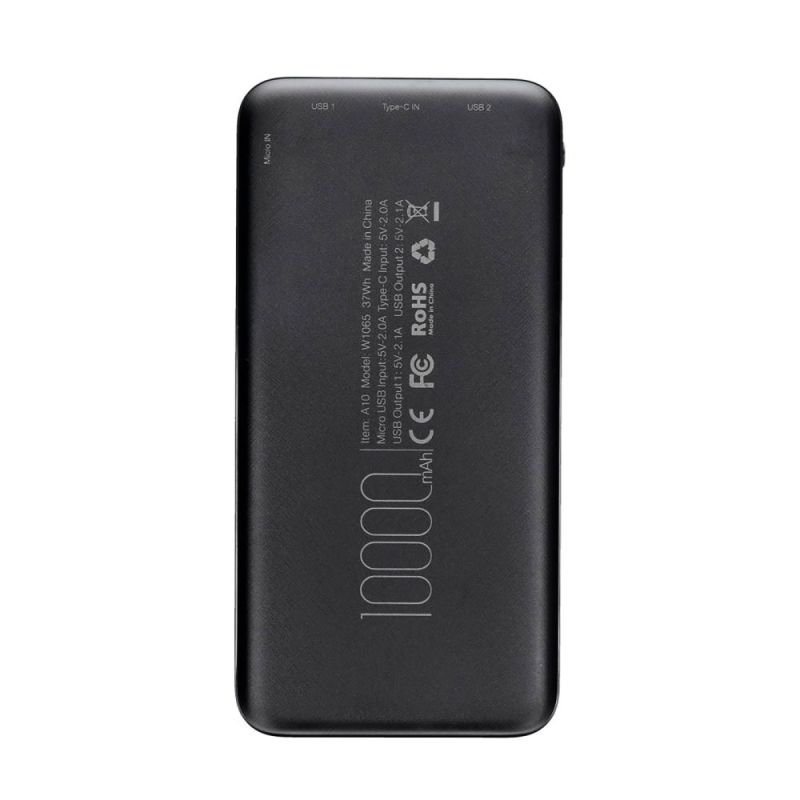 Универсальная мобильная батарея Veger W1065 10000mAh (W1065.black)