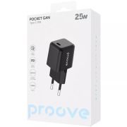 Мережевий зарядний пристрій Proove Pocket GaN 25W Black (WCPG25010201)
