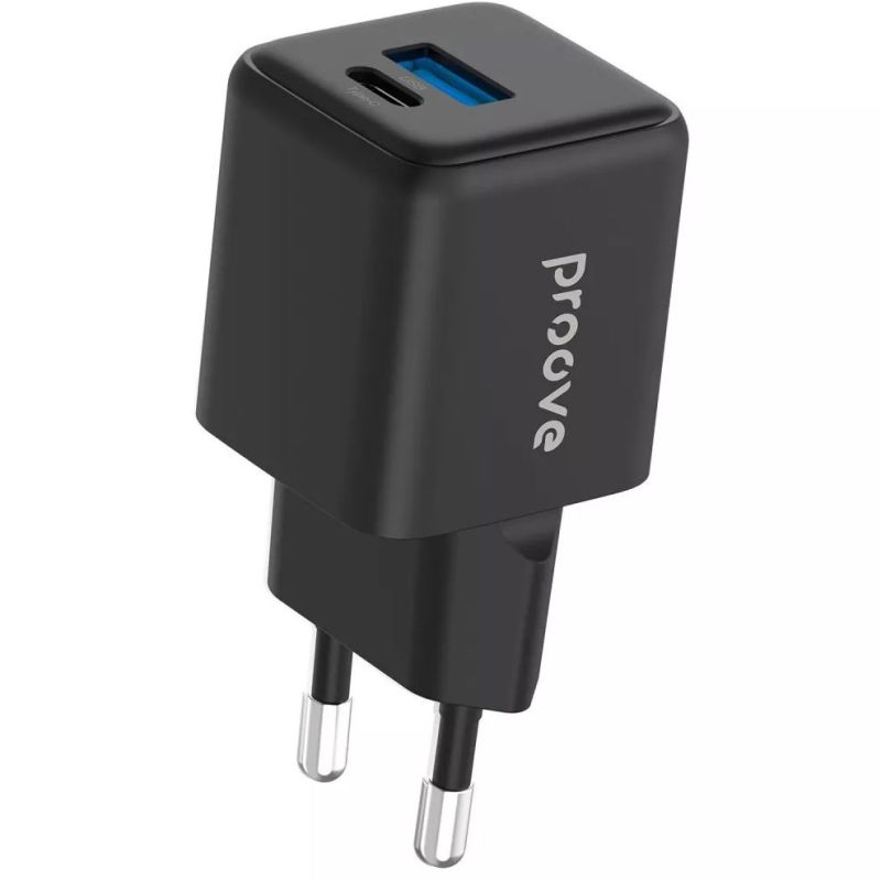 Сетевое зарядное устройство Proove Pocket GaN Plus 25W Black (WCPG25111201)