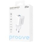 Мережевий зарядний пристрій Proove Pocket GaN Plus 25W White (WCPG25111202)