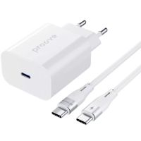 Мережевий зарядний пристрій Proove Rapid 20W White + кабель Lightning (WCRP20012102)