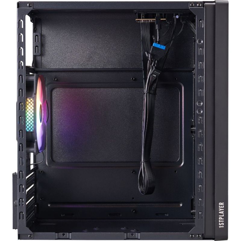 Корпус 1stPlayer Black (WD1-BK-3F1)
