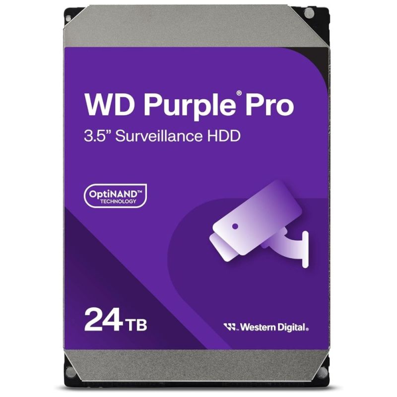 Накопитель HDD SATA 24.0TB WD Purple Pro 7200rpm 512MB (WD241PURP)