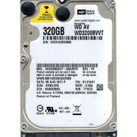 Накопичувач HDD 2.5" SATA 320GB WD 5400rpm 8MB (WD3200BVVT) Refurbished (WD3200BVVT_)