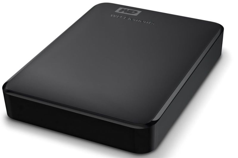 Внешний жесткий диск 2.5" USB 4.0TB WD Elements Portable Black (WDBU6Y0040BBK-WESN)