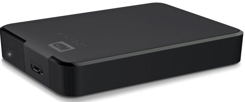 Внешний жесткий диск 2.5" USB 4.0TB WD Elements Portable Black (WDBU6Y0040BBK-WESN)