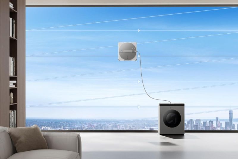 Робот для мытья окон Ecovacs Winbot W3 Omni (WG858-07)