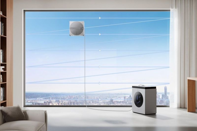 Робот для мытья окон Ecovacs Winbot W3 Omni (WG858-07)