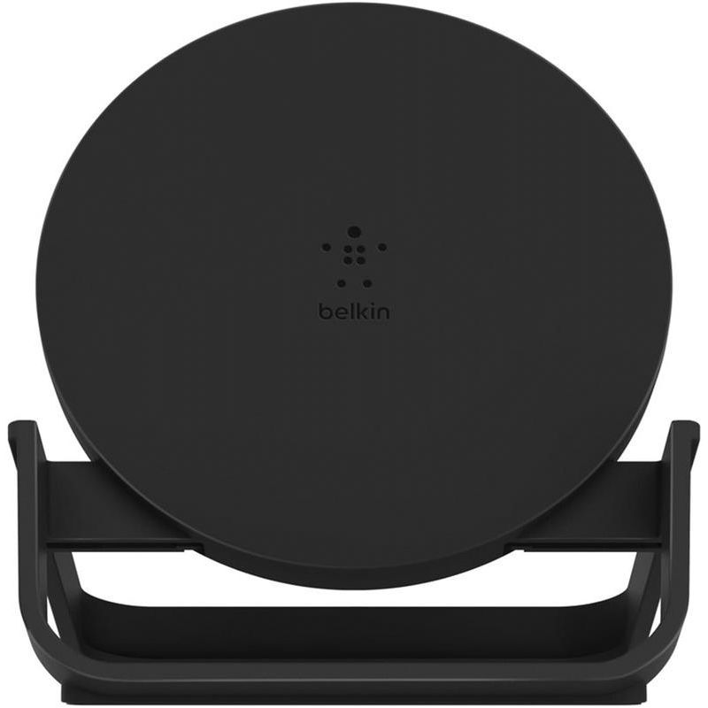 Бездротовий зарядний пристрій Belkin Stand Wireless Charging Qi Black (WIB001ttBK)