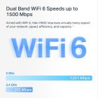 WiFi Mesh-система Mercusys Halo H60X 2-pack (HALO-H60X-2-PACK)