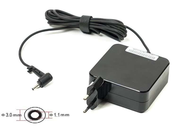 Блок живлення для ноутбуків PowerPlant ACER 220V, 19V 65W 3.42A (3.0*1.1) wall mount (WM-AC65F3011)