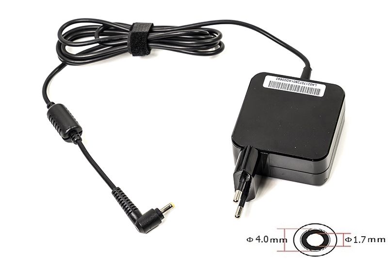 Блок живлення для ноутбуків PowerPlant IBM/LENOVO 220V, 20V 45W 2.25A (4.0*1.7) wall mount (WM-IB45H4017)
