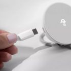 Бездротовий зарядний пристрій Proove Knocker 2 in 1 Qi2 15W White (WSPK15012002)