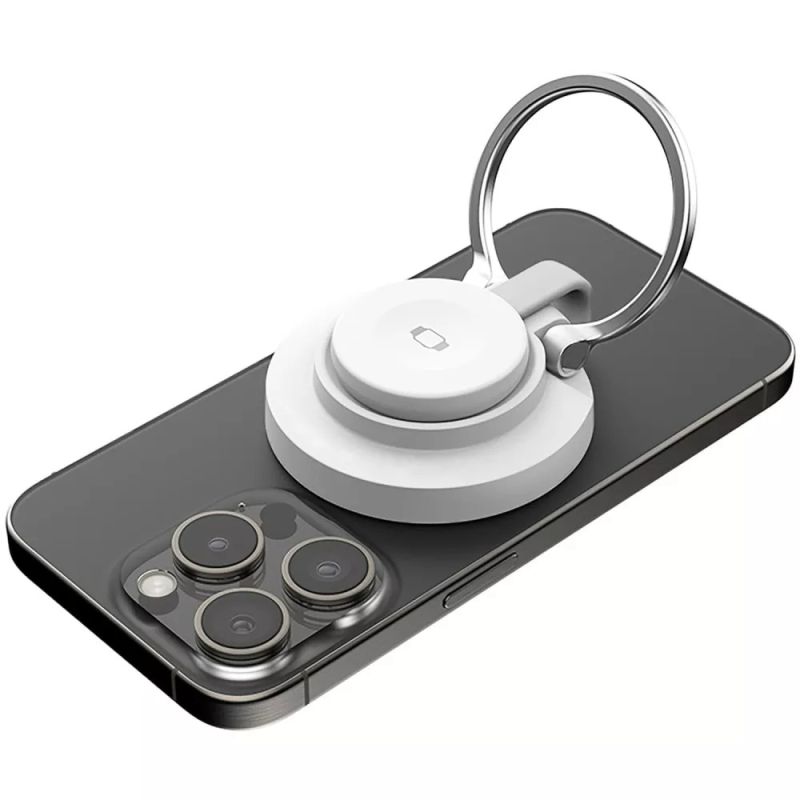 Бездротовий зарядний пристрій Proove Knocker 2 in 1 Qi2 15W White (WSPK15012002)
