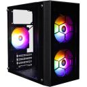 Корпус 1stPlayer X1-3F1 Black 600W (X1-3F1-BK&PS-600FK)