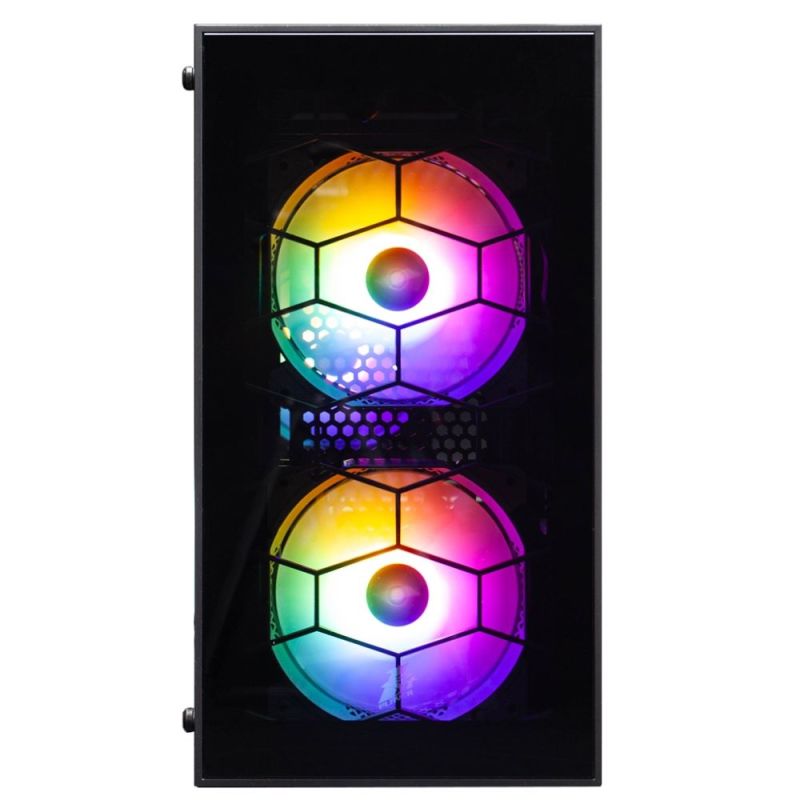 Корпус 1stPlayer X1-3F1 Black 600W (X1-3F1-BK&PS-600FK)
