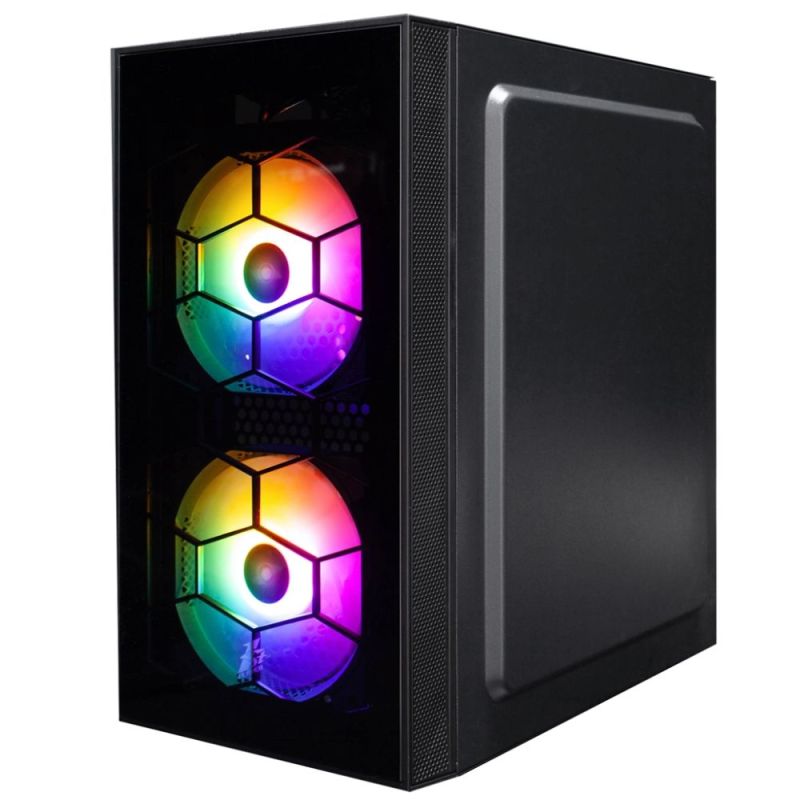 Корпус 1stPlayer Black 600W (X1-BK-3F1-PS-600FK-EU)