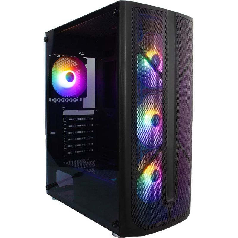 Корпус 1stPlayer Black 750W (X4-BK-4F1-PS-750FK-EU)