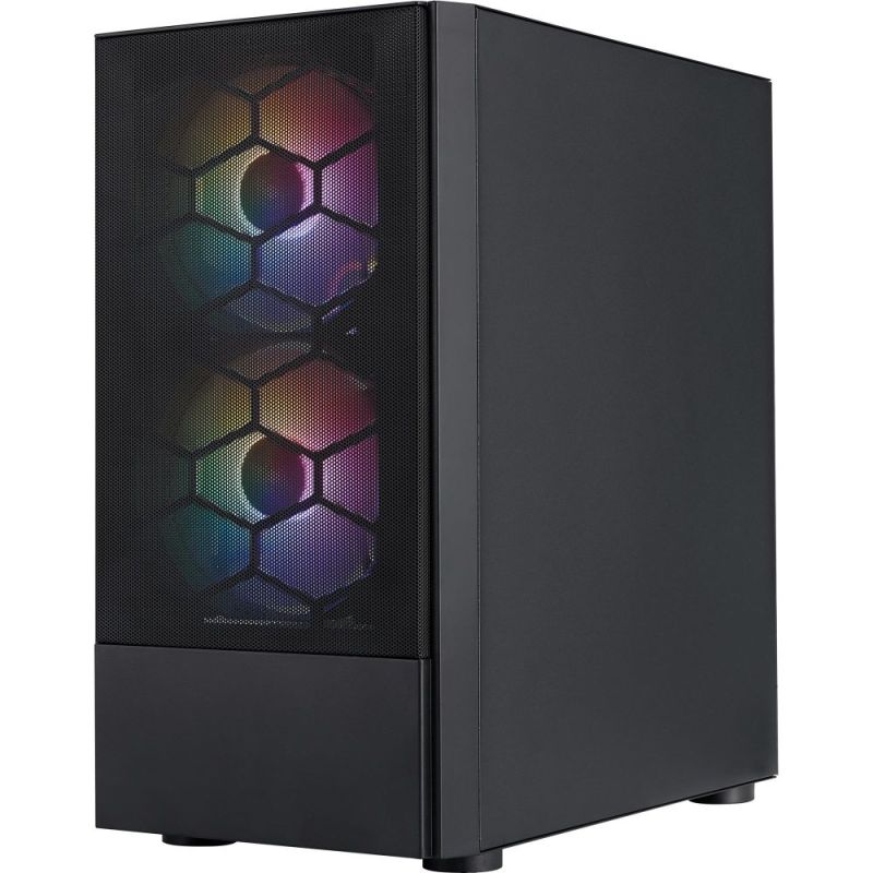 Корпус 1stPlayer Black без БЖ (X4-M-BK-2F1P-1F1)