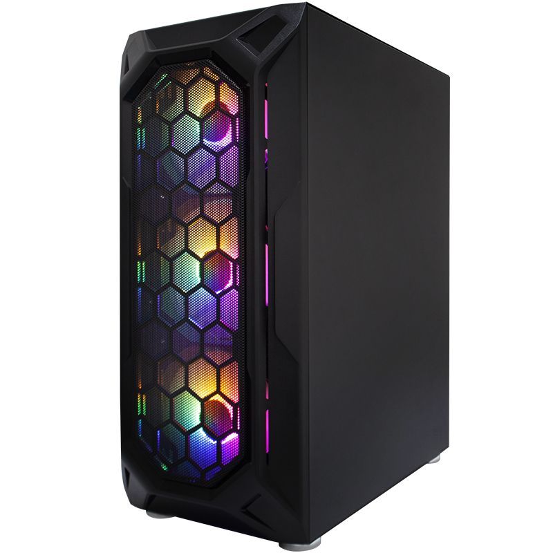 Корпус 1stPlayer Black без БЖ (X6-BK-4F1)