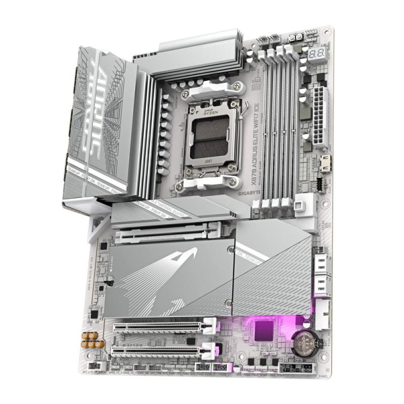 Материнська плата Gigabyte X870 Aorus Elite WiFi7 Ice Socket AM5 (X870 A ELITE WF7 ICE)