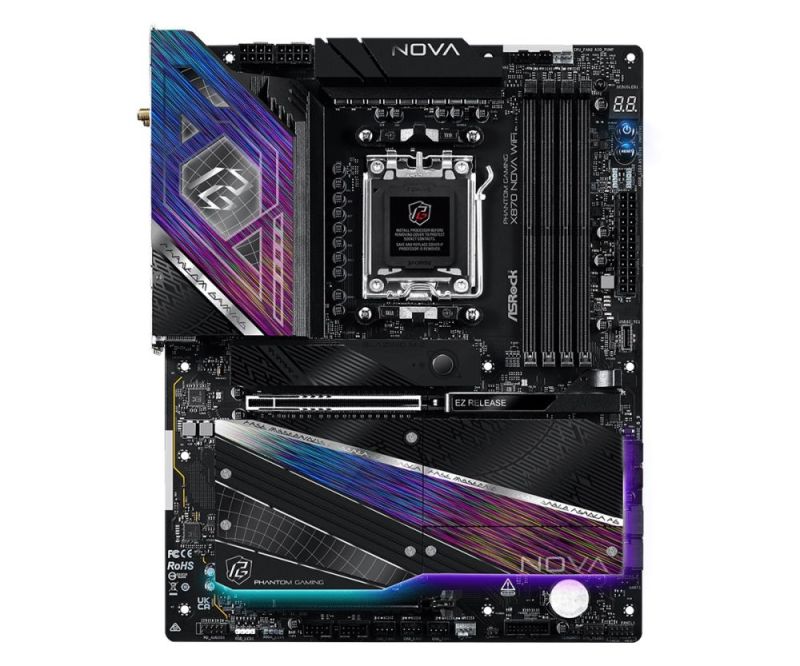 Материнська плата ASRock X870 Nova WiFi Socket AM5 (X870 NOVA WIFI)