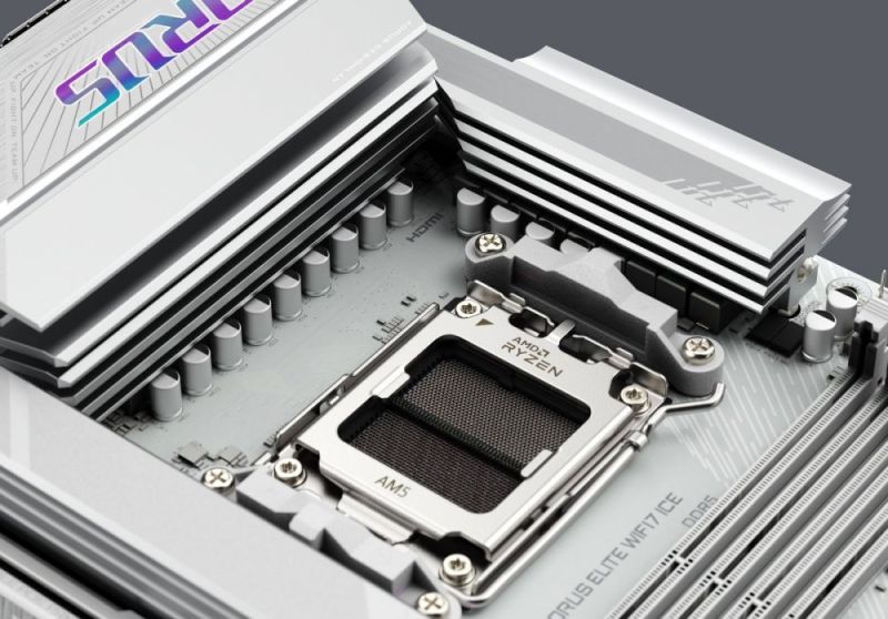 Материнська плата Gigabyte X870E Aorus Elite WiFi7 Ice Socket AM5 (X870E A ELITE WF7 ICE)