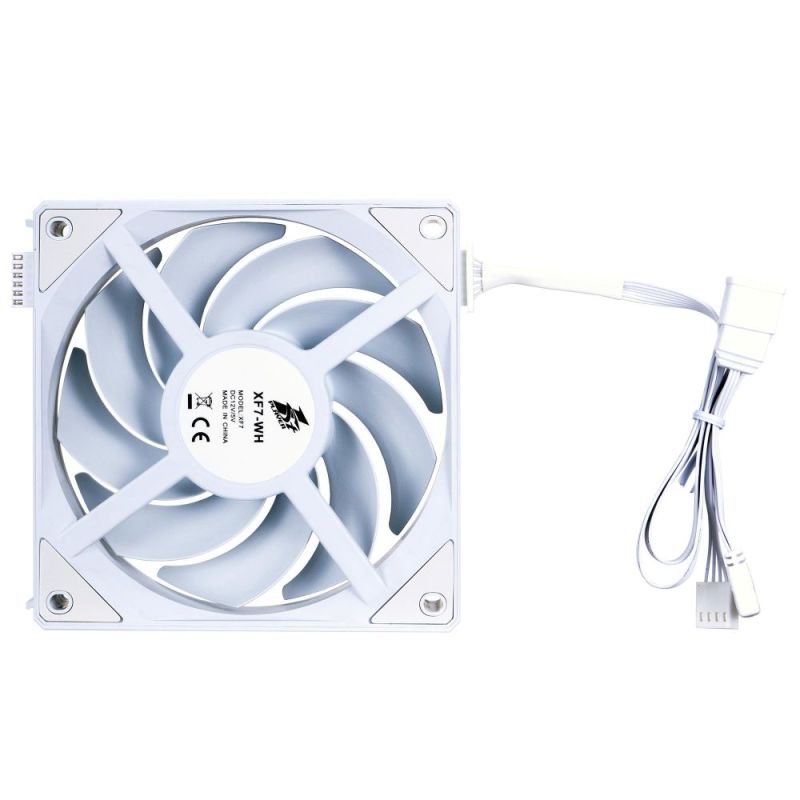 Вентилятор 1stPlayer XF7 White (XF7-WH-1IN1)
