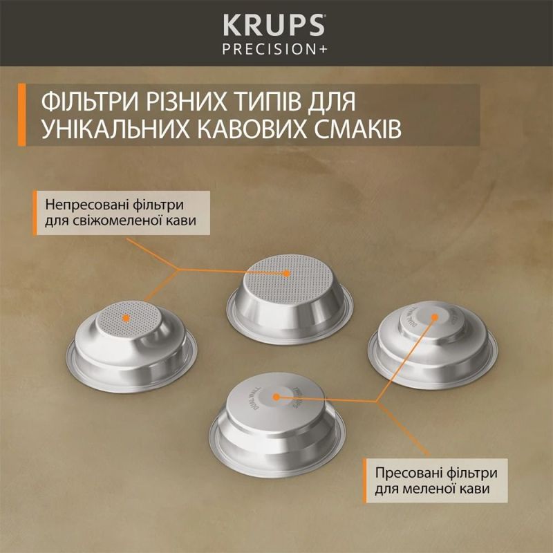 Кавоварка Krups Precision+ (XP804T10)