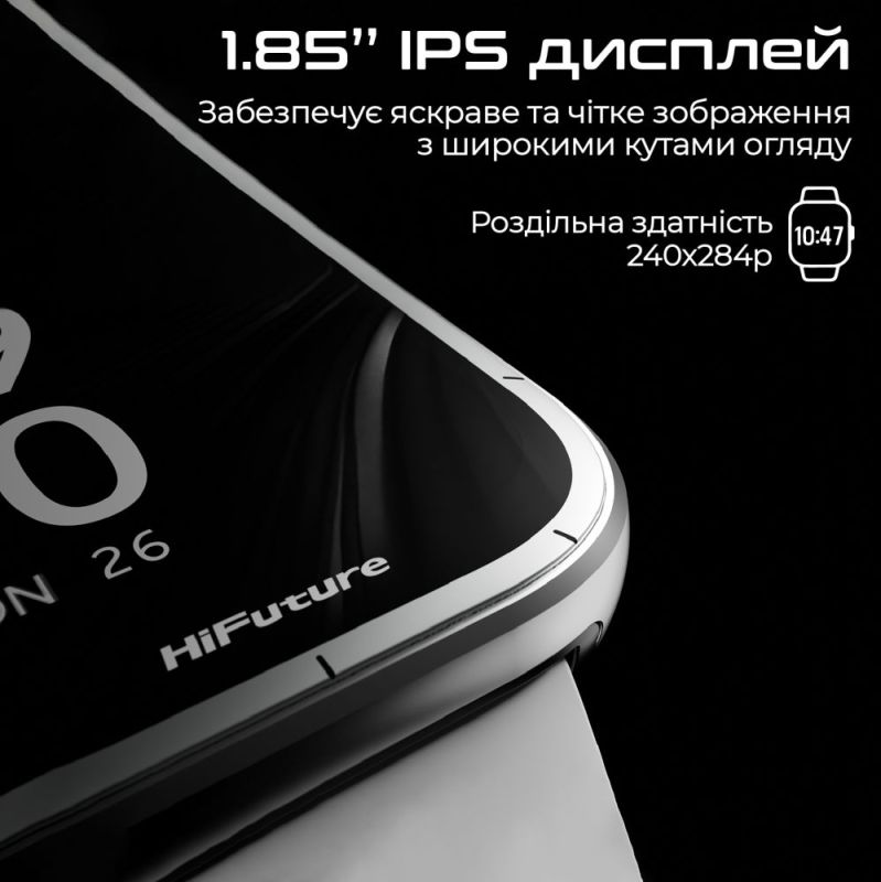 Смарт-годинник HiFuture Zone3 Black (zone3.black)